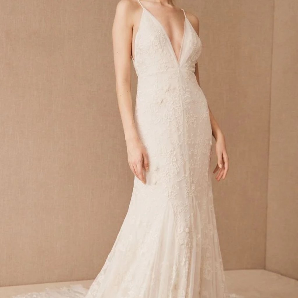 Bhldn Veronique Gown Previously Worn